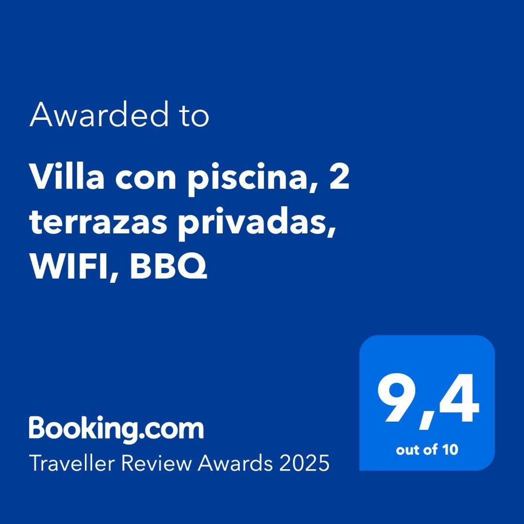 Con Piscina, 2 Terrazas Privadas, Wifi, Bbq Hébergement de vacances Dénia